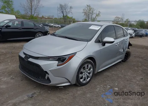 2021 Toyota Corolla Le from USA, damaged, VIN JTDEPMAEXMJ131584